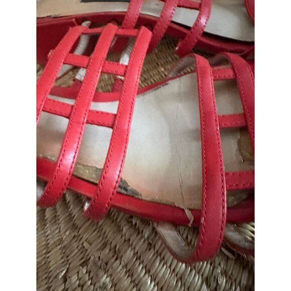 Nine West women’s size 8 used sandal heels - Picture 10 of 12